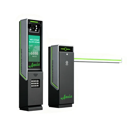 Boom Barrier Gate With License Plate Recognition System